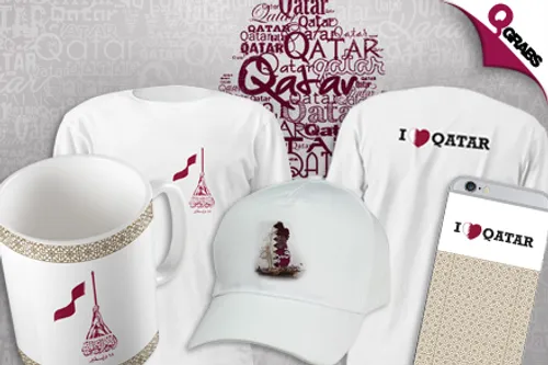 From QR10, Show Your Pride with National Day Products like iPhone Stickers, T-Shirts and Caps from Shalan Advertising! (Up to QR75 Value)